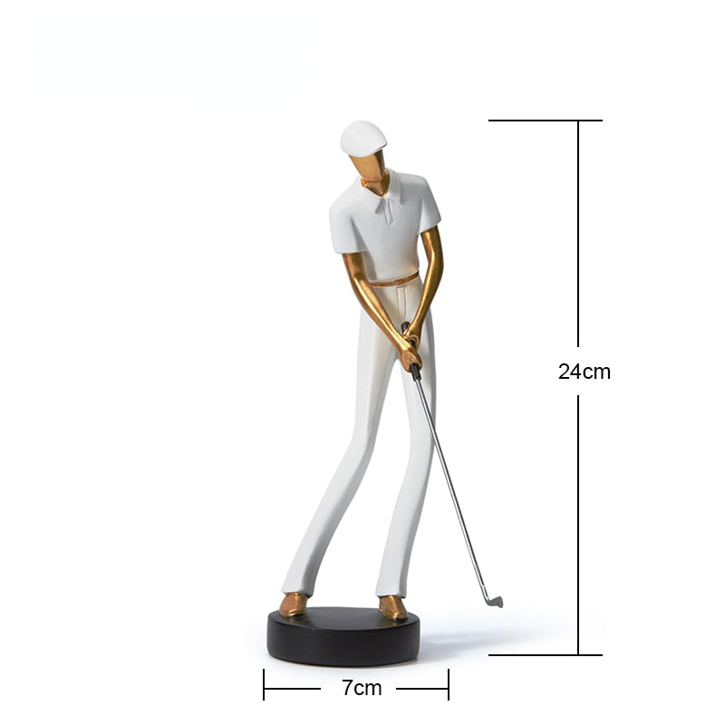 Greenside Glory Golf Statue